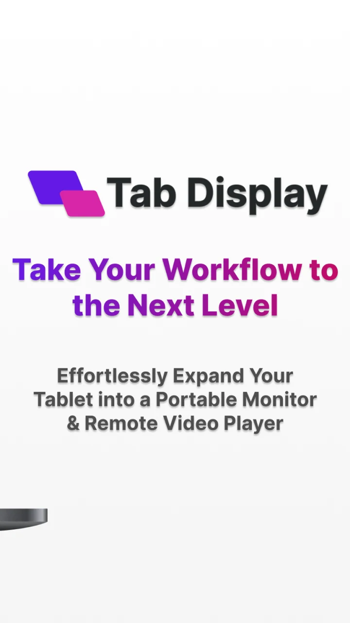 Tab Display - Portable Monitor screenshot