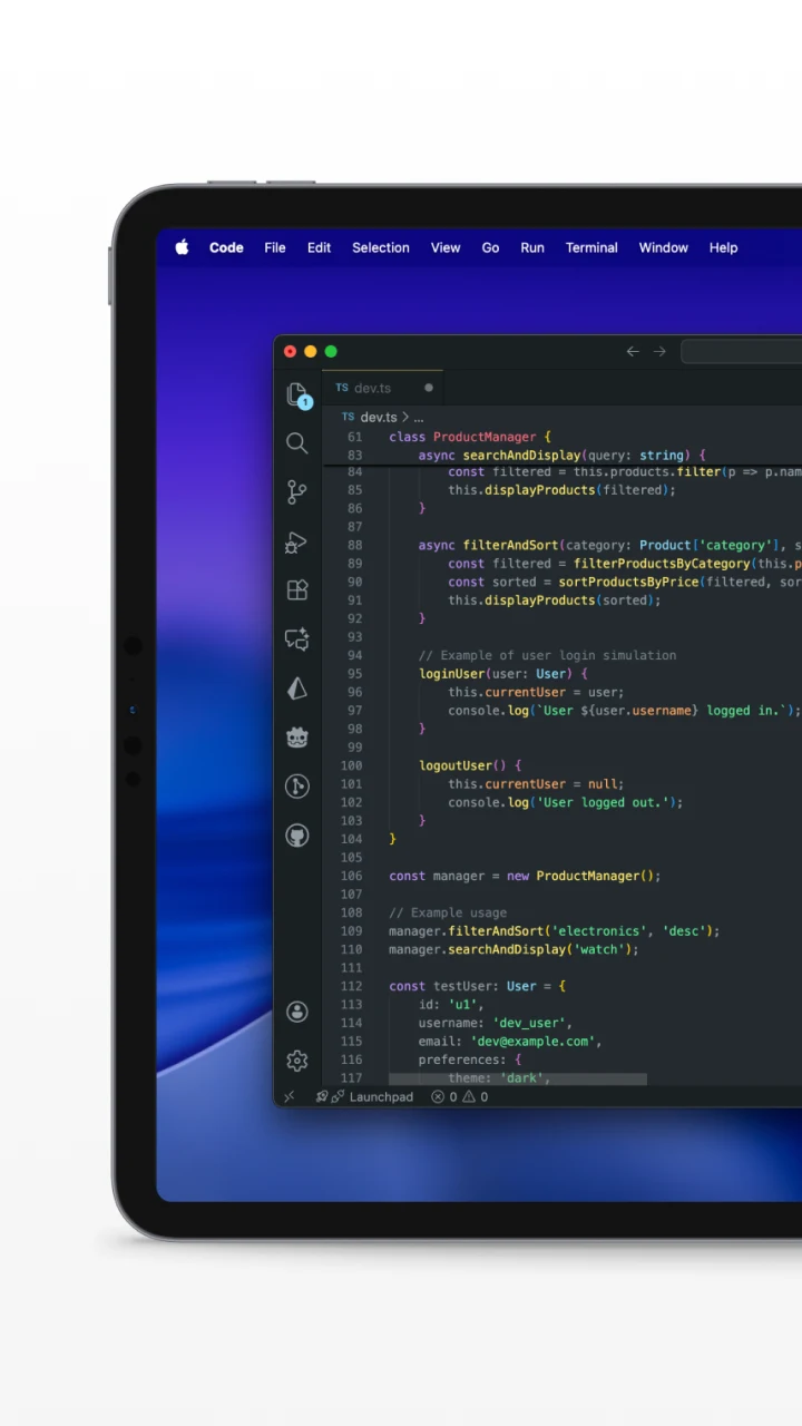 Tab Display - Portable Monitor screenshot